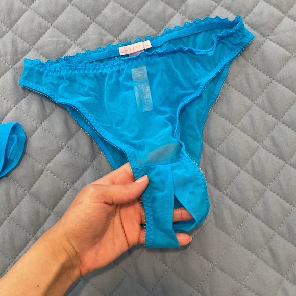 Savage x fenty Gathered Mesh Balconette Bra and skirt full set - Picture 11 of 14